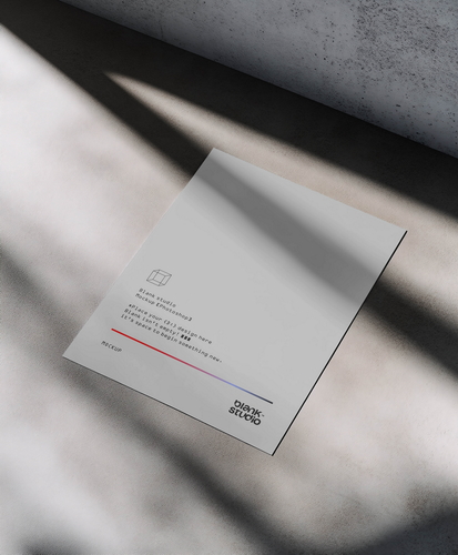 DIN paper mockup [1]
